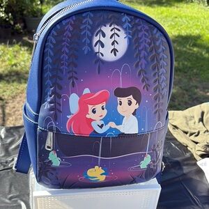 Cartoon Character Blue Backpack